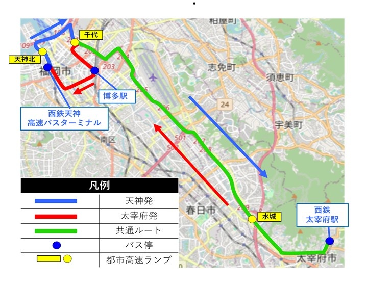 福岡オープントップバス太宰府コース