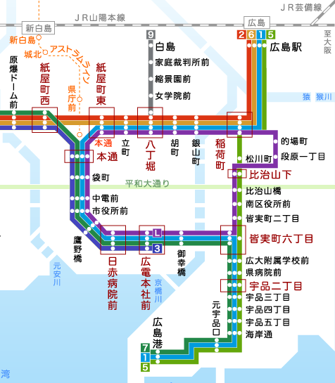 広島電鉄循環線