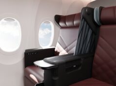 JALの737-8ファーストクラス