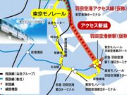 羽田空港アクセス線と東京モノレール