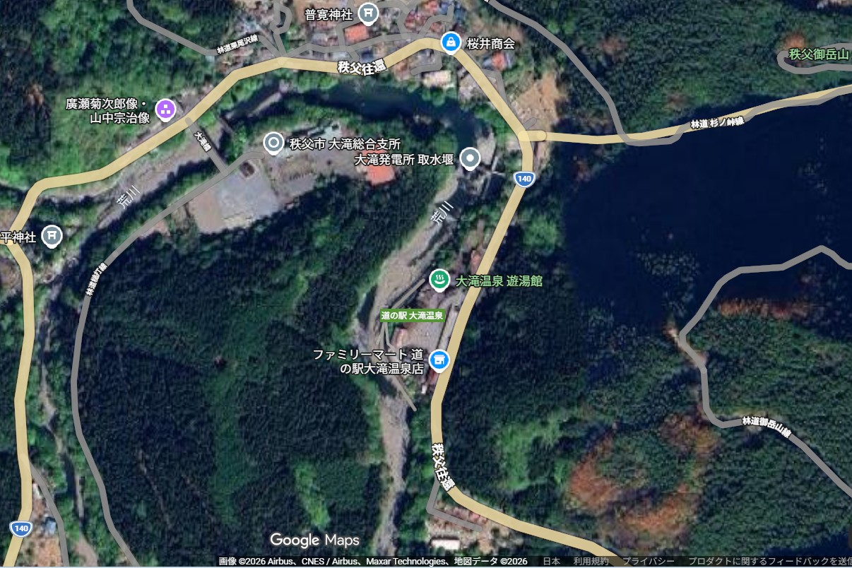 三峯ロープウェイ大滝案