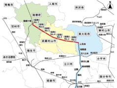 多摩モノレール、上北台〜箱根ケ崎間の軌道事業特許を取得。2030年代半ば開業へ 多摩モノレール延伸