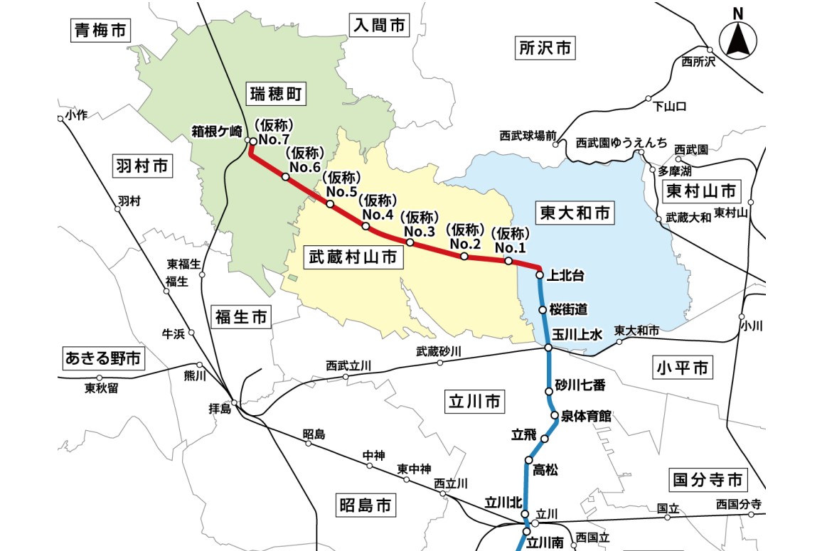 多摩モノレール延伸