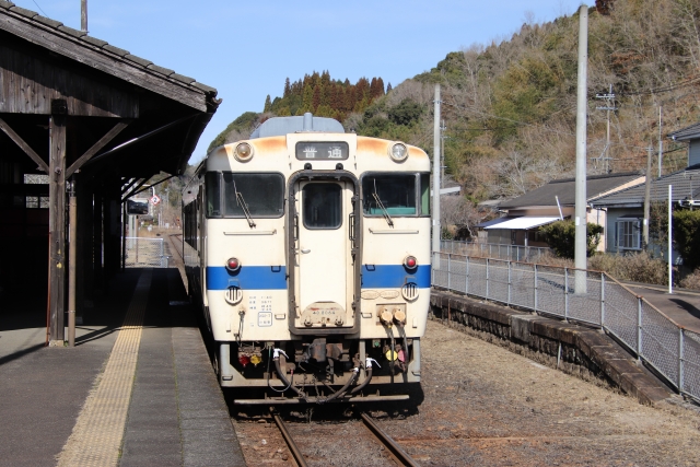 肥薩線大隅横川駅