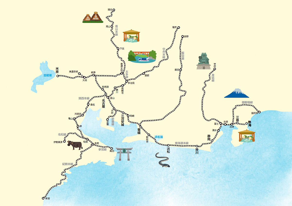 夏の乗り放題きっぷ