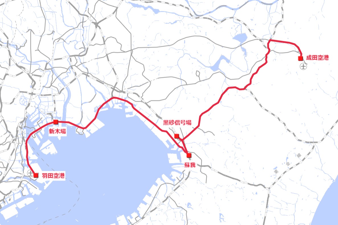 総武線京葉線接続新線