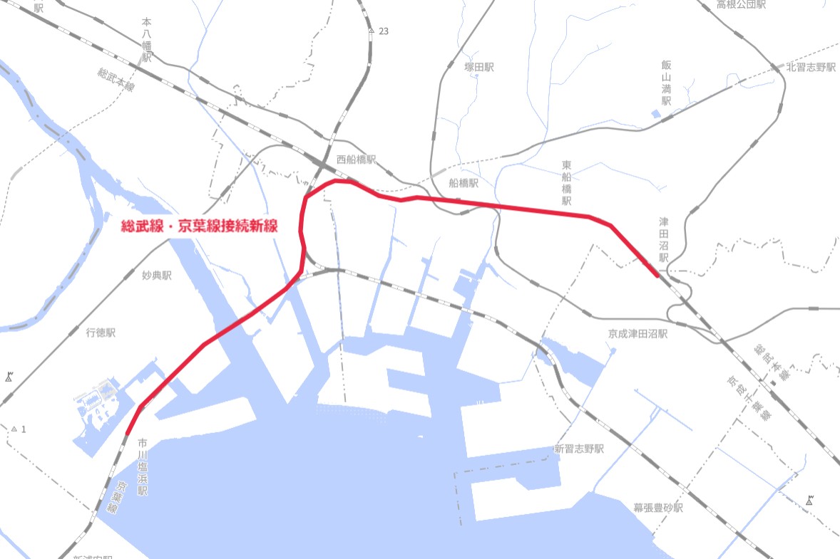 総武線・京葉線接続新線