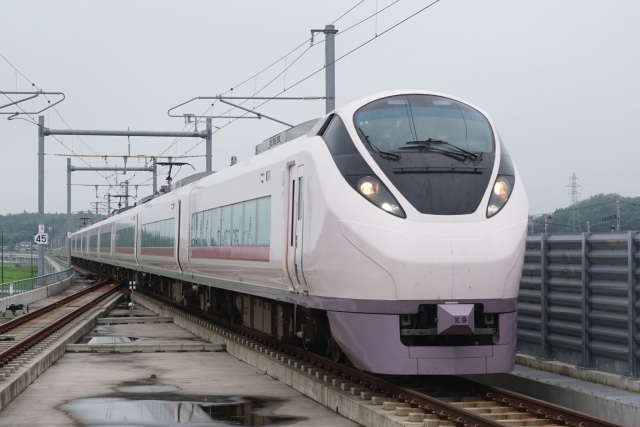 E657ひたち単線区間