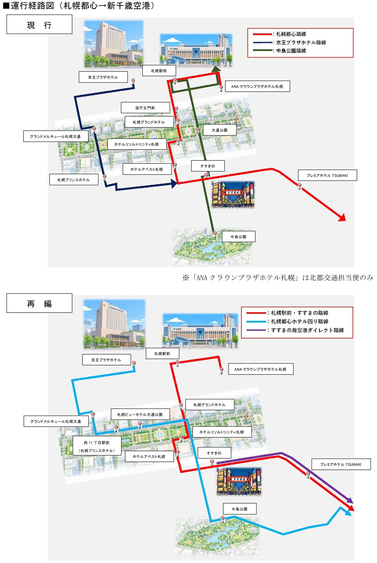 新千歳空港バス再編