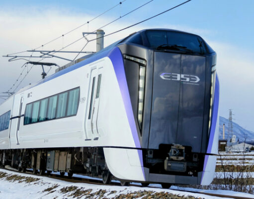 特急「白馬エクスプレス」登場。新宿から白馬へ直通、冬季70日間運転 E353大糸線あずさ